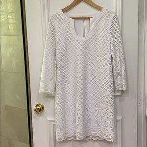 White Lilly Pulitzer dress, size M
